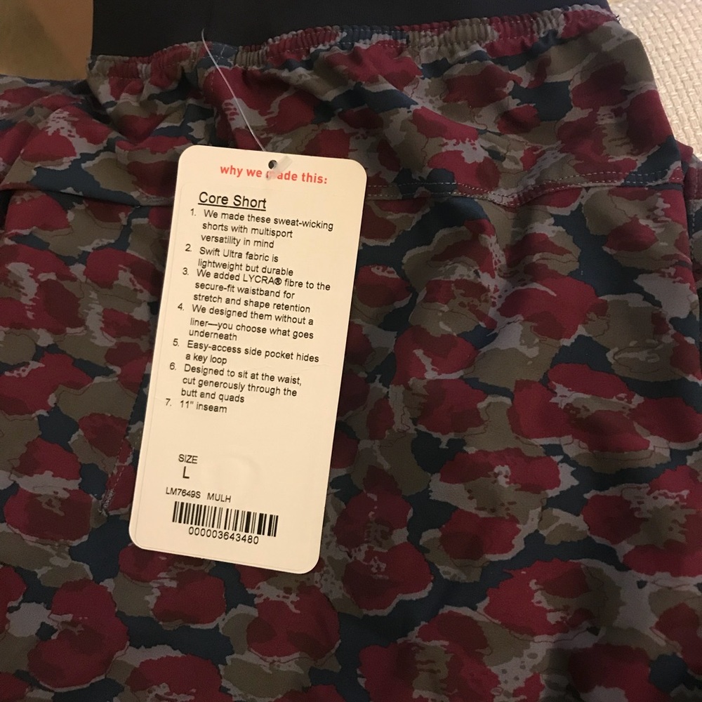 Lululemon core short